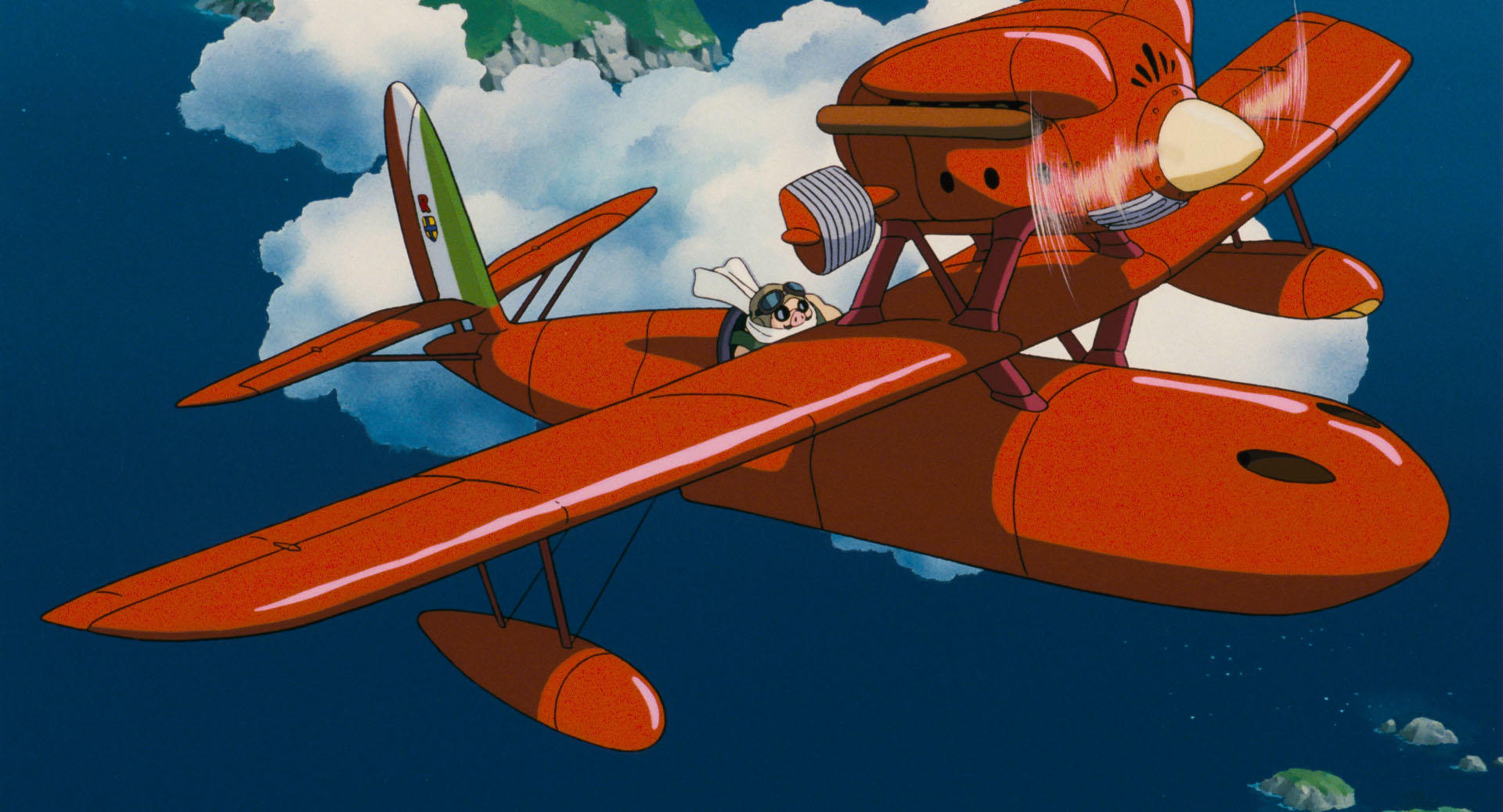 紅の豚飛行機